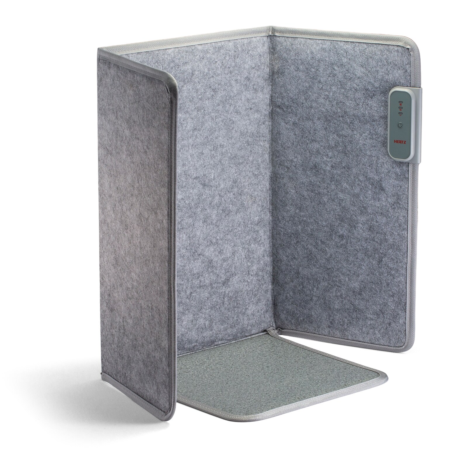 Heetz Portable Radiant Electric Heater, Gray (HTZ100)