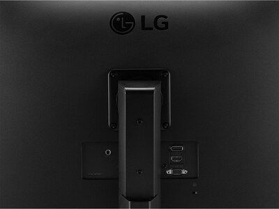 LG 24" FHD IPS 60Hz Monitor, Height Adjustable, Black (24BP450Y-I)
