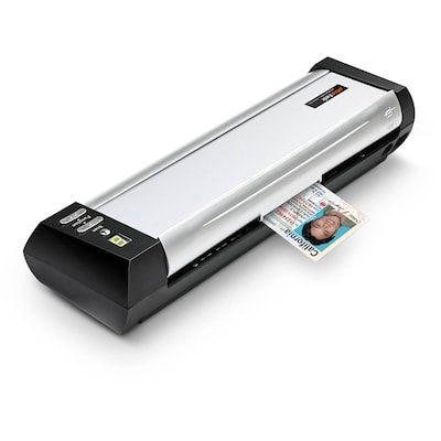 Plustek MobileOffice D430 Plus Duplex Portable Card/Document Scanner, Gray (D430PLUS)