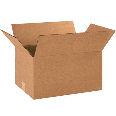 17 x 12 x 10 Heavy Duty Shipping Boxes, 32 ECT, Brown, 25/Bundle (171210)