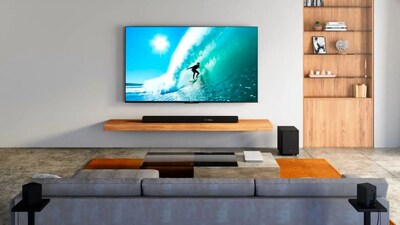 Hisense 5.1.2 Dolby ATMOS Soundbar with Wireless Rear Satellite Speakers & Wireless Subwoofer, Black (AX5125H)