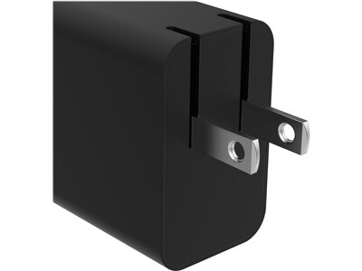 Mophie Speedport 45 2-Port GaN Wall Charger, Black (409909298)