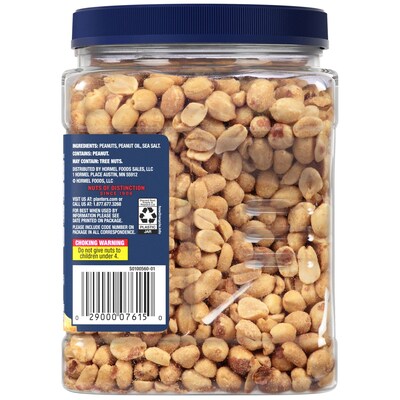 Planters Cocktail Roasted Salted Peanuts, 35 oz. (GEN07615)