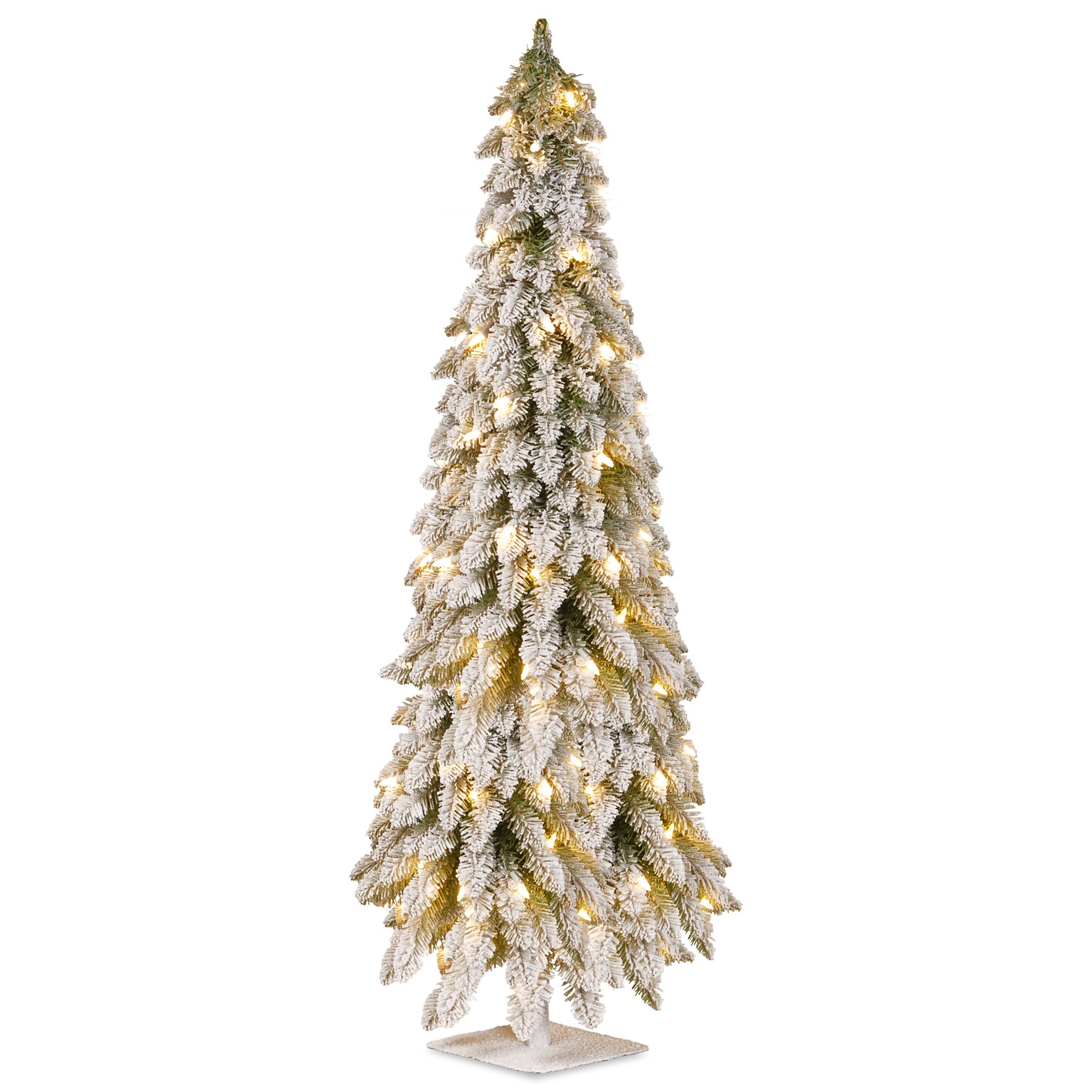 National Tree Company Snowy Downswept Forest Tree Artificial Christmas Trees FTDF1-60ALO