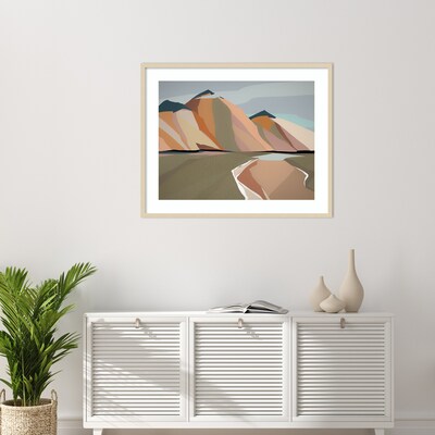 Amanti Art Australian Alps by Urban Road Wood Framed Wall Art Print, 41" x 33" (A42677943401)