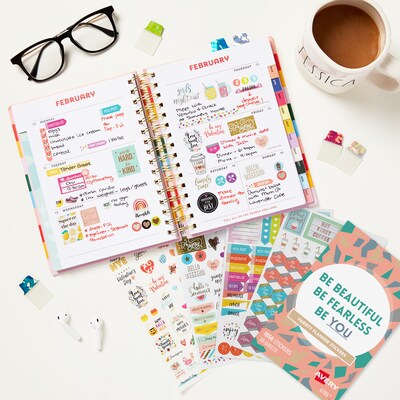 Avery Planner Stickers Variety Pack, 1,656 Stickers, Weekly, Calendar and Journal Sticker Sheets (6785)