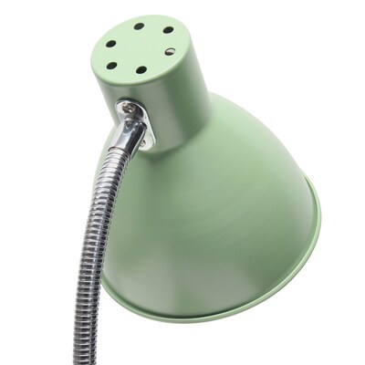 Simple Designs Sleek Essentials LED Desk Lamp, 16.22", Sage Green (LD1076-SGE)