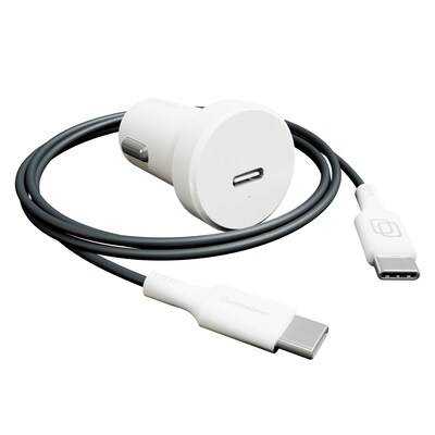 cellhelmet USB-C Car Charger for Multiple Brands, 30W, White (PK-201)