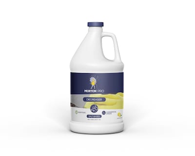 Morton Pro Nontoxic Degreaser, Lemon Scent, 1 Gallon (UGDG1GAM)