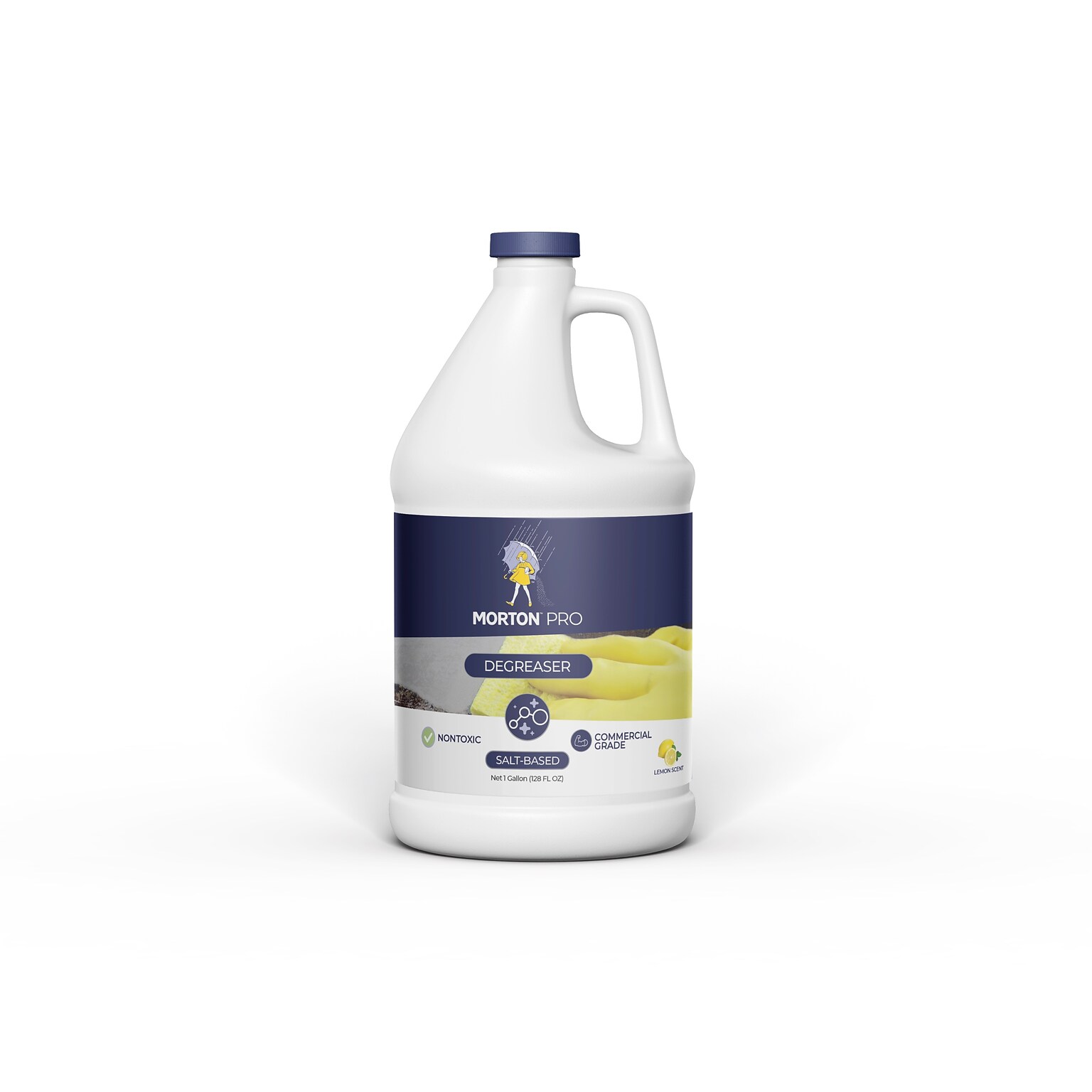 Morton Pro Nontoxic Degreaser, Lemon Scent, 1 Gallon (UGDG1GAM)