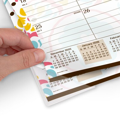 2026 AT-A-GLANCE Suzani 21.75" x 17" Monthly Desk Pad Calendar (SK17-704-26)
