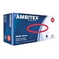 Ambitex N5201 Series Powder Free Blue Nitrile Gloves, Small, 100/Pk, 10 Pks/CT (NSM5201)