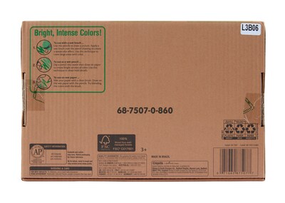 Crayola Watercolor Pencils 12-Color Classpack, 240/Pack (68-7507)