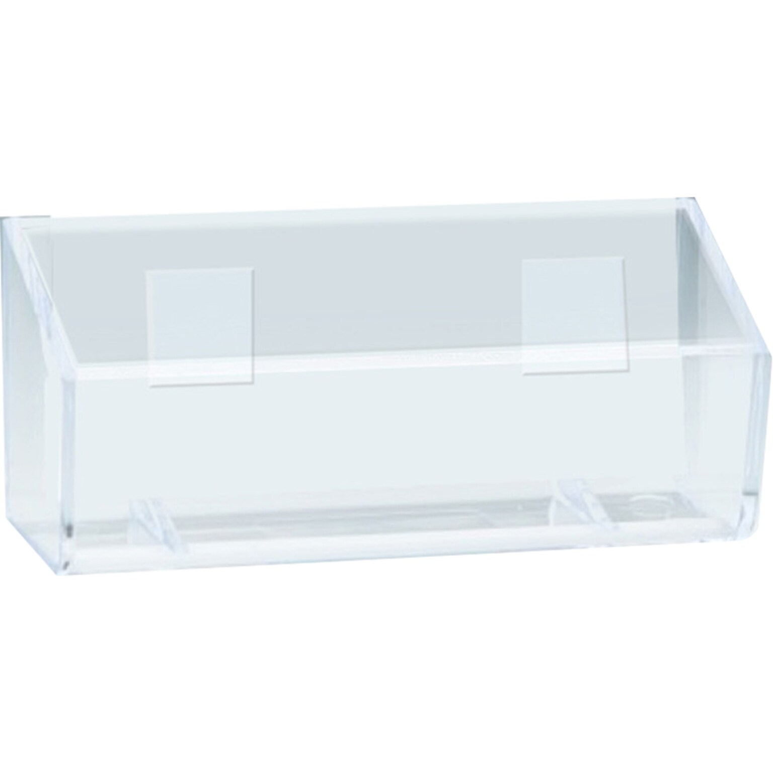 Azar Business Card Holder, Clear, 10/Pack (252016)
