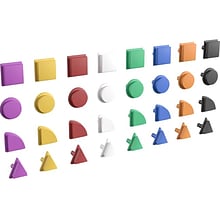 Flash Furniture Bright Beginnings Shapes for Modular STEAM Walls, 256/Pack (MK-ME14696-GG)