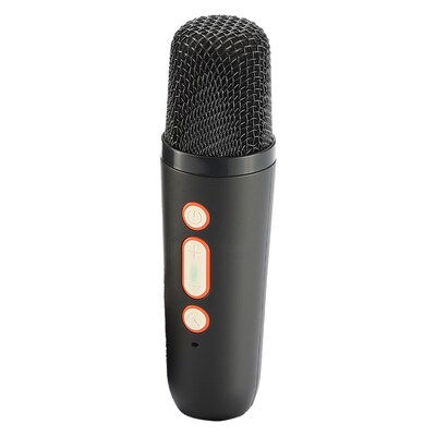 Audiobox Party Light Master Portable Karaoke Bluetooth Speaker with 2 Wireless Microphones, Black (ABK-500)