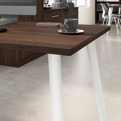 Bush Business Furniture Vista 48W Computer Desk, Black Walnut (VSD148BW)