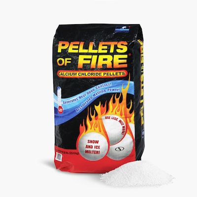 Snow Joe Pellets of Fire Ice Melt Pellets, 50 lb. Bag (CP50)