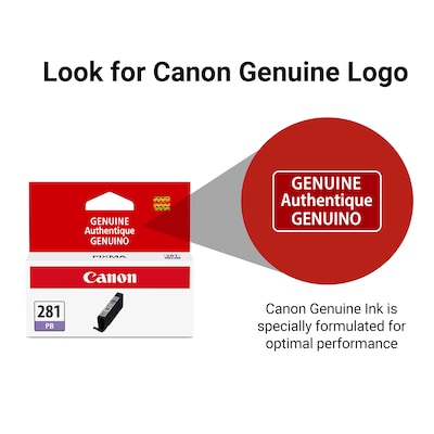 Canon CLI-281 Photo Blue Standard Ink Cartridge (2092C001)