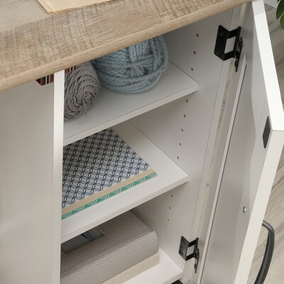 Sauder Select Craft/Sewing Cart, Soft White (426934)