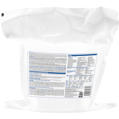 Clorox Healthcare VersaSure Cleaner Disinfectant Wipes, 110 Count Refill (31761)