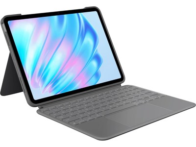 Logitech Combo Touch 11 Keyboard Case for iPad Air, Oxford Gray (920-012626)