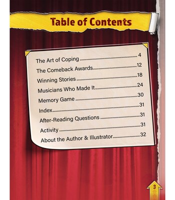 Artists & Entertainers Who Never Gave Up Picture Book, Paperback