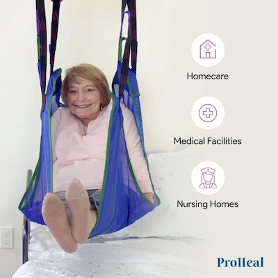 ProHeal Hydraulic Full Body Patient Lift, 6-Point Spreader, 450 lb. Capacity (PHP-32475)