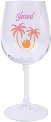 POD FULL COLOR WINE GLASS 12.75 OZ