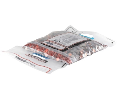 CoinLok Deposit Bags, Clear, 50/Pack (585100)