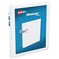 Avery Showcase 1/2" 3-Ring View Binders, Slant Ring, White (19551)