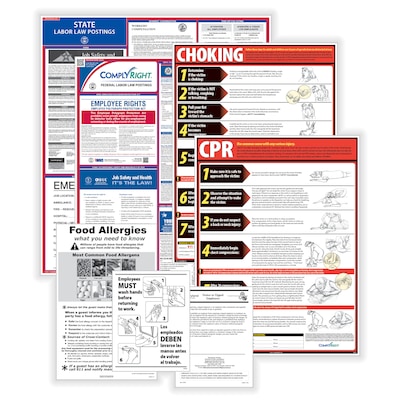 ComplyRight Federal, State and Restaurant (English) Labor Law Poster Set, Missouri (E50MOREST)