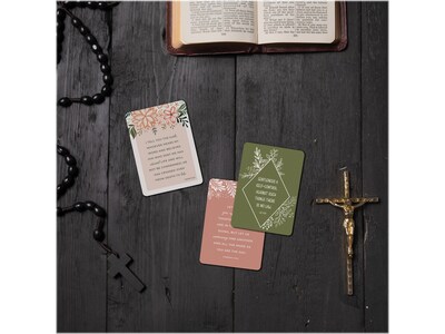 Better Office Bible Verses Encouragement Cards, 3.5" x 2.5", Assorted Colors, 100/Pack (64582-100PK)