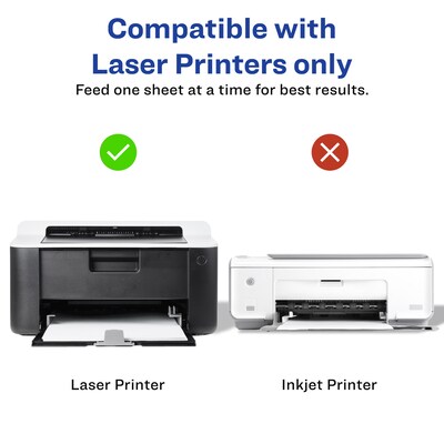 Avery Postcards, Matte White, 4" x 6", Laser, 100/Pack (5389)