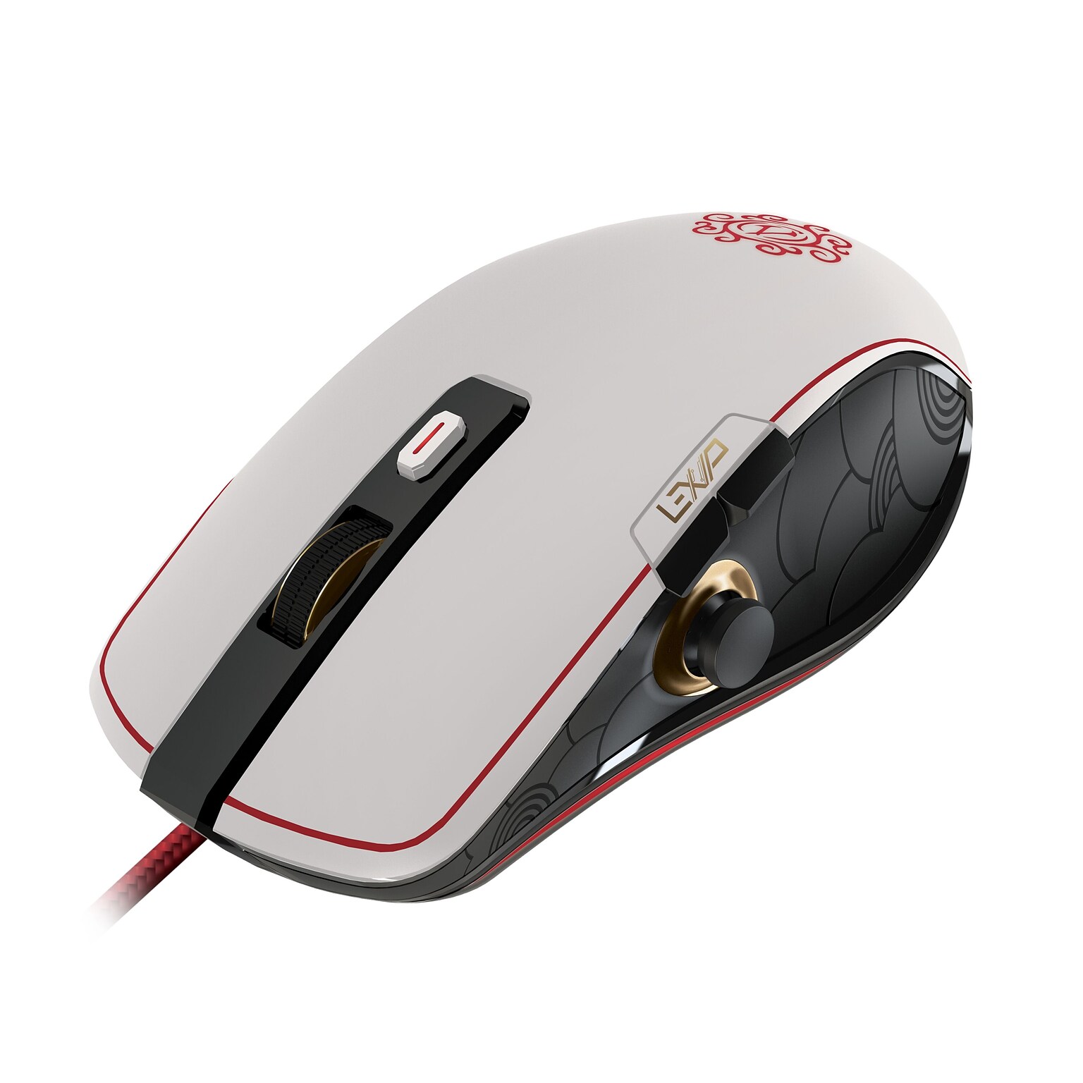 Lexip x Ubisoft Assassins Creed Shadow Optical USB Gaming Mouse (UBXLXMS0001)