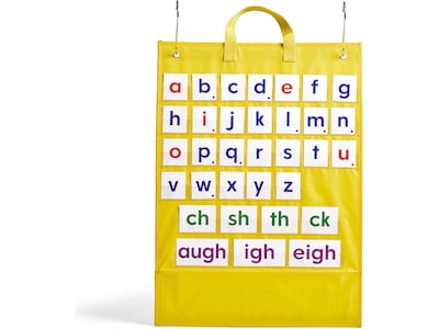 hand2mind Phonics Skill-Building Demonstration Pocket Chart, Tabletop (96158)