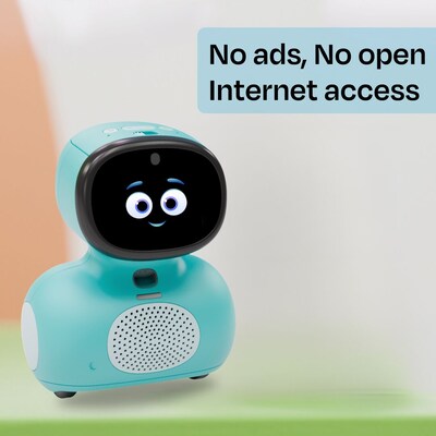 Miko Mini AI-Powered Smart Robot for Kids, Pixie Blue (EMK4B)