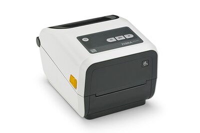 Zebra ZD421-HC Thermal Transfer Label/Receipt Printer 4.09” Wide (203dpi), USB/Ethernet, White