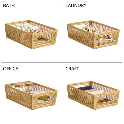 iDesign Steel Organizer, PC Soft Brass (25984)