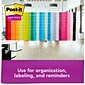 Post-it Super Sticky Notes, 3" x 3", Blue Paradise, 90 Sheet/Pad, 5 Pads/Pack (654-5SSBE)