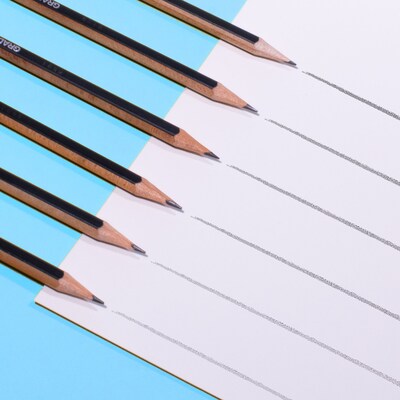 Lyra Graduate Graphite Pencil, Technical Set, 6 Pencils/Set, 3 Sets/Bundle (LYXL1171062-3)