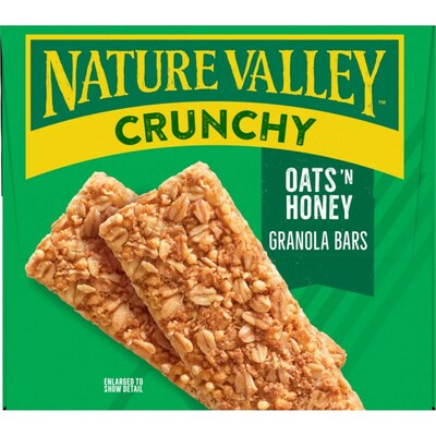 Nature Valley Oats & Honey Granola Bar, 28 Bars/Box (GEM2382)