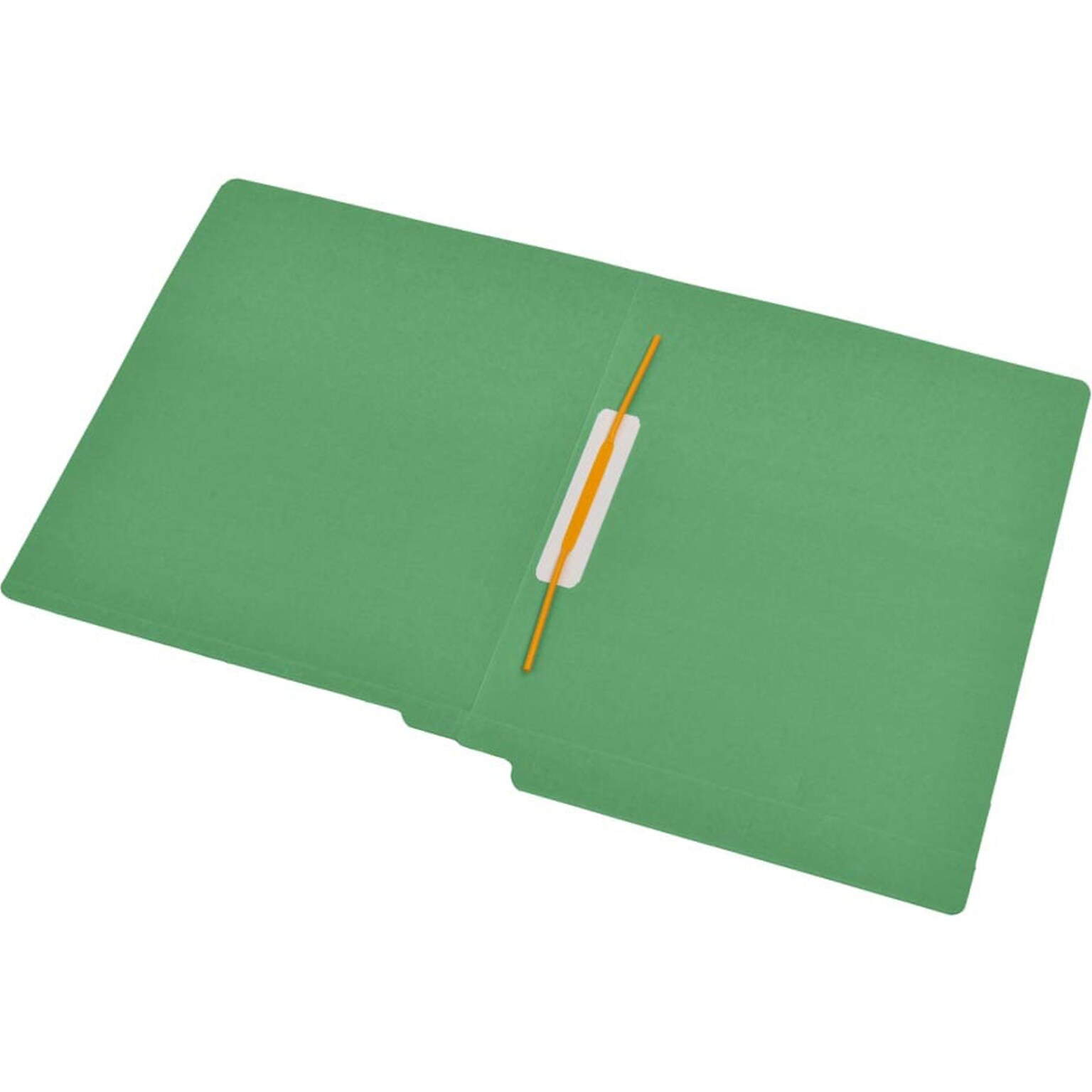 Medical Arts Press Reinforced End Tab File Folder, Straight Cut, Letter-Size, Green, 50/Box (S-09168-GRN)