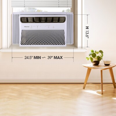 Hisense 115-Volt 10000 BTU Window Air Conditioner with Remote, WiFi Enabled, White (AAW10CW26)