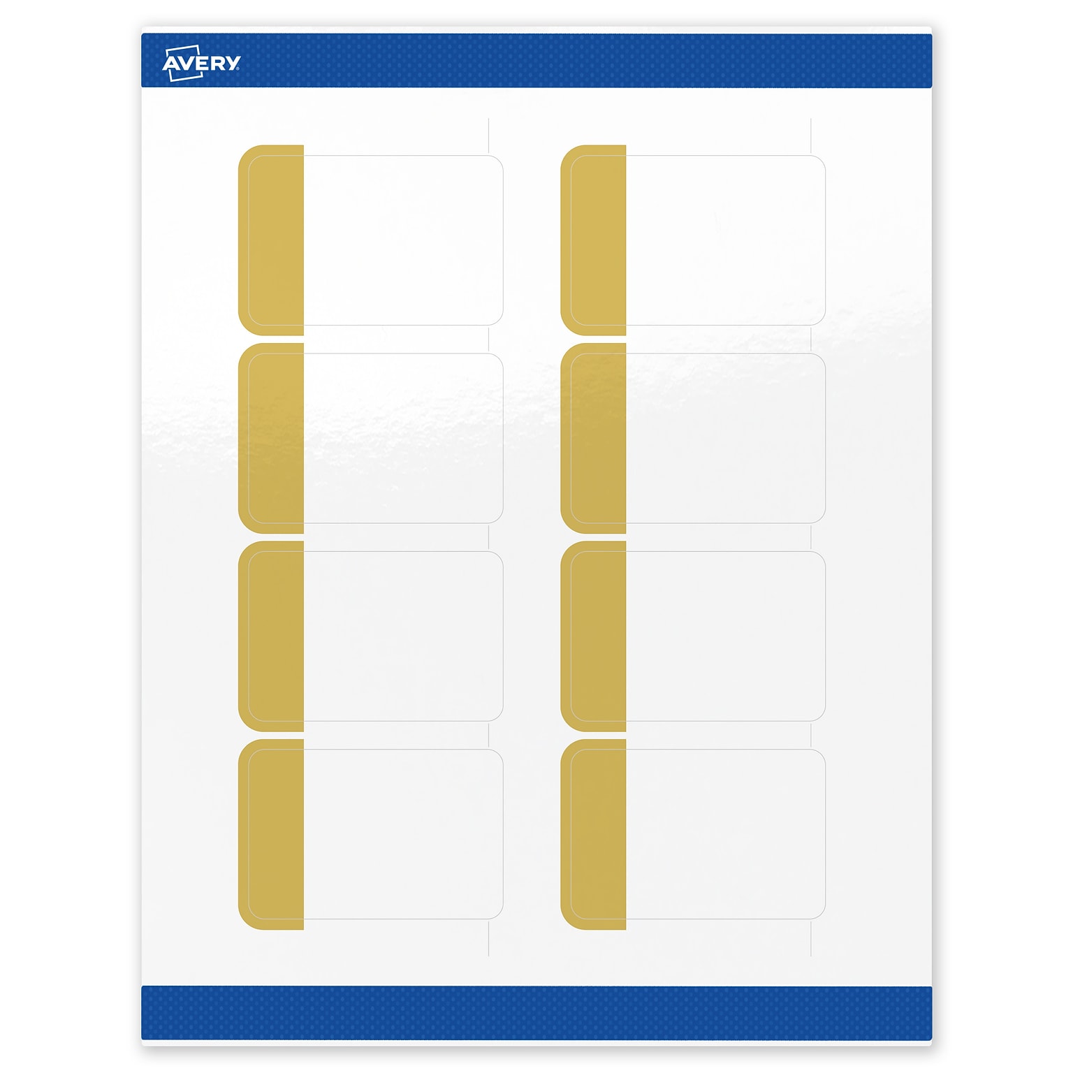 Avery Laser/Inkjet Rectangle Multipurpose Labels, 2 x 3, White, 80/Pack (S00-DJK)
