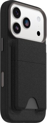 OtterBox Symmetry MagSafe Wallet for iPhones, Vanta Black (77-95596)
