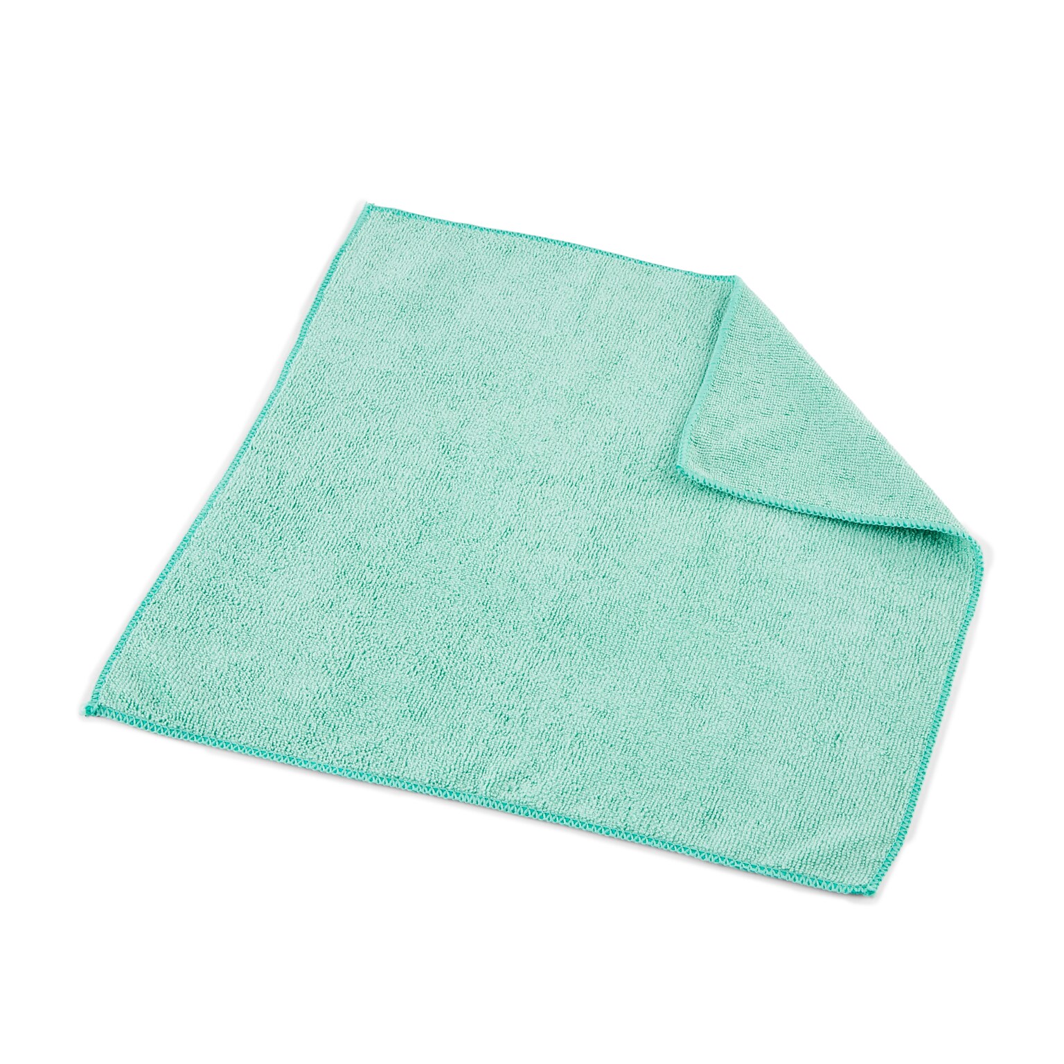 Coastwide Professional™ Microfiber Cloths, 16 x 16, Green, 144/Pack (CW52878WCT)