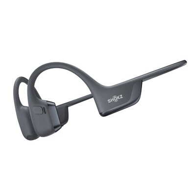 Shokz OpenRun Pro 2 Wireless Bone-Conduction Open-Ear Sport Headphones, Bluetooth, Black (S820-ST-BK-US)