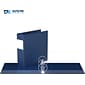 Davis Group Premium Economy 3" 3-Ring Non-View Binders, Royal Blue, 6/Pack (2314-92-06)