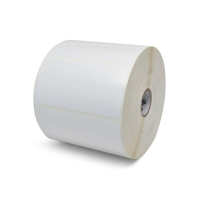 Zebra® Z-Ultimate® Label;  4 X 2;  White, Polyester